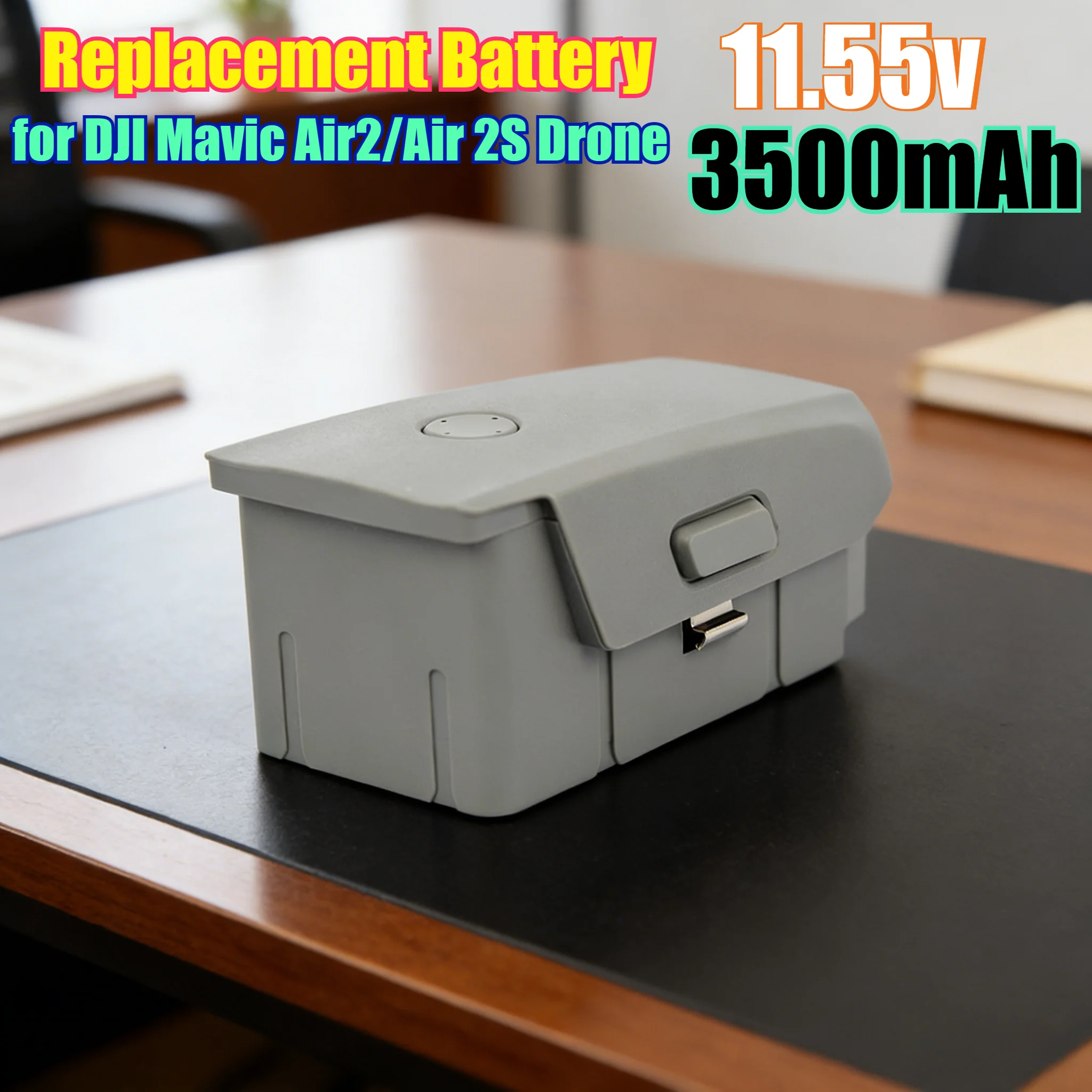 3500mAh High-Capacity Replacement Battery for DJI Mavic Air2/Air 2S Drone Intelligent LiPo Flight Battery with Power Management