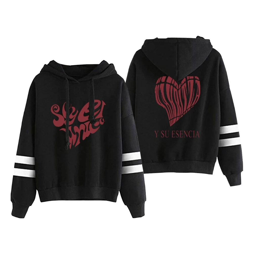 

2026 Yahritza Y Su Esencia Merch Unisex Pocketless Parallel Bars Sleeve Sweatshirt Women Men Hoodie Casual Style Fashion Clothes