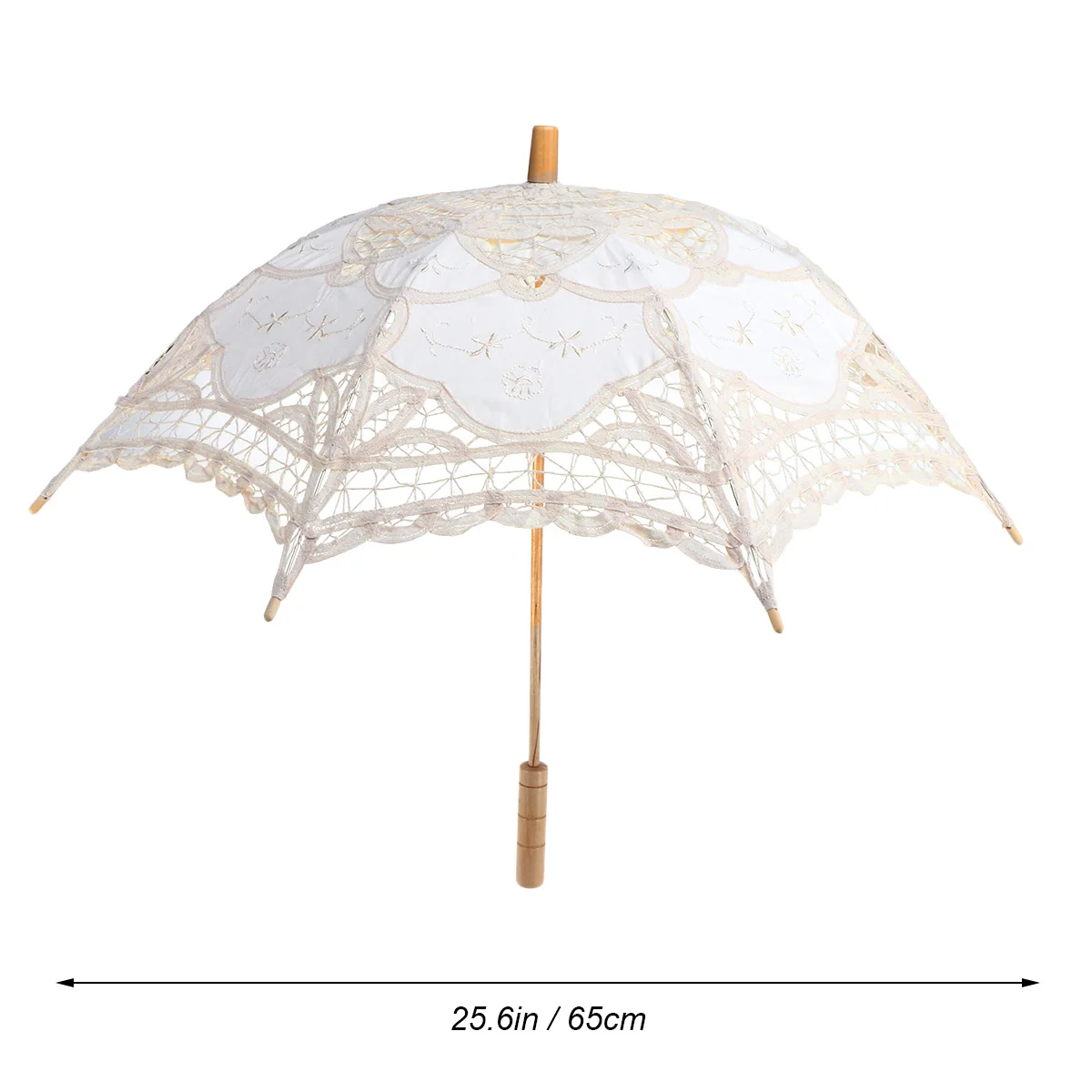 

Lace Umbrella Cotton Classical Photography Prop Not Rainproof Craft Not Rainproof Umbrella Decor Home Restaurant