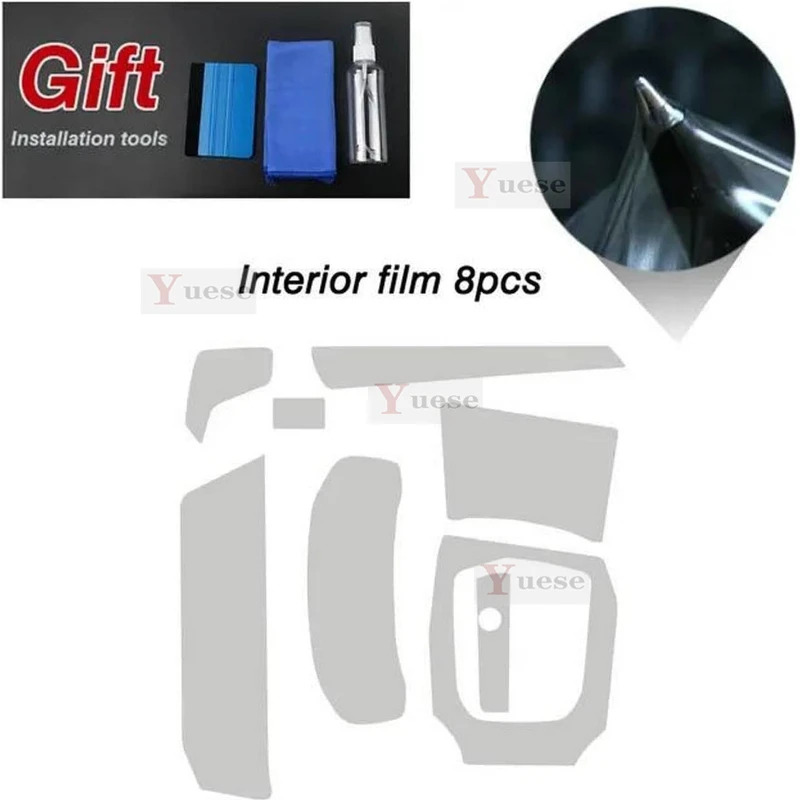 Car Center Console Media Film Central Navigation Screen TPU Protector Film Sticker For BMW 3 Series G20 2019-2022