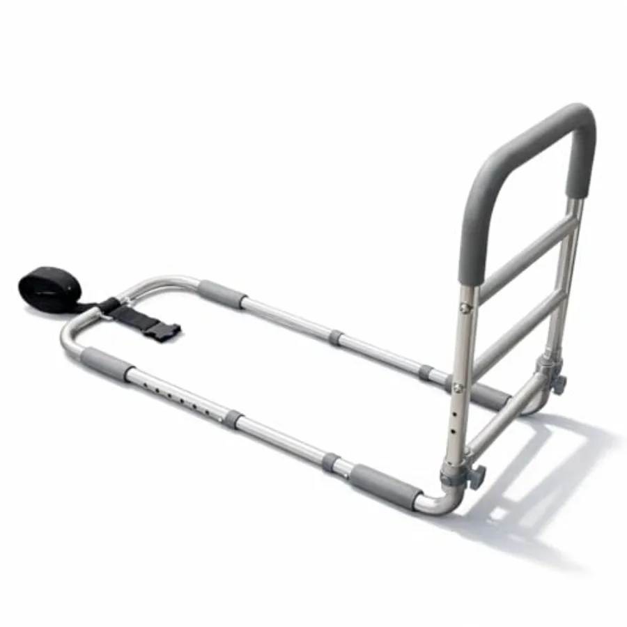 

Bed Rails for Elderly Adults Safety ASTM and CPSC Approved Adjustable Bed Rail For Seniors Bed Cane with Non-Slip Ergonomic Han