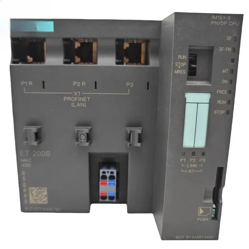 

New Original 6ES7151-8AB01-0AB0 6es71518ab010ab0 PLC Controller Module Input/Output for EM200 Series Warehouse Stock