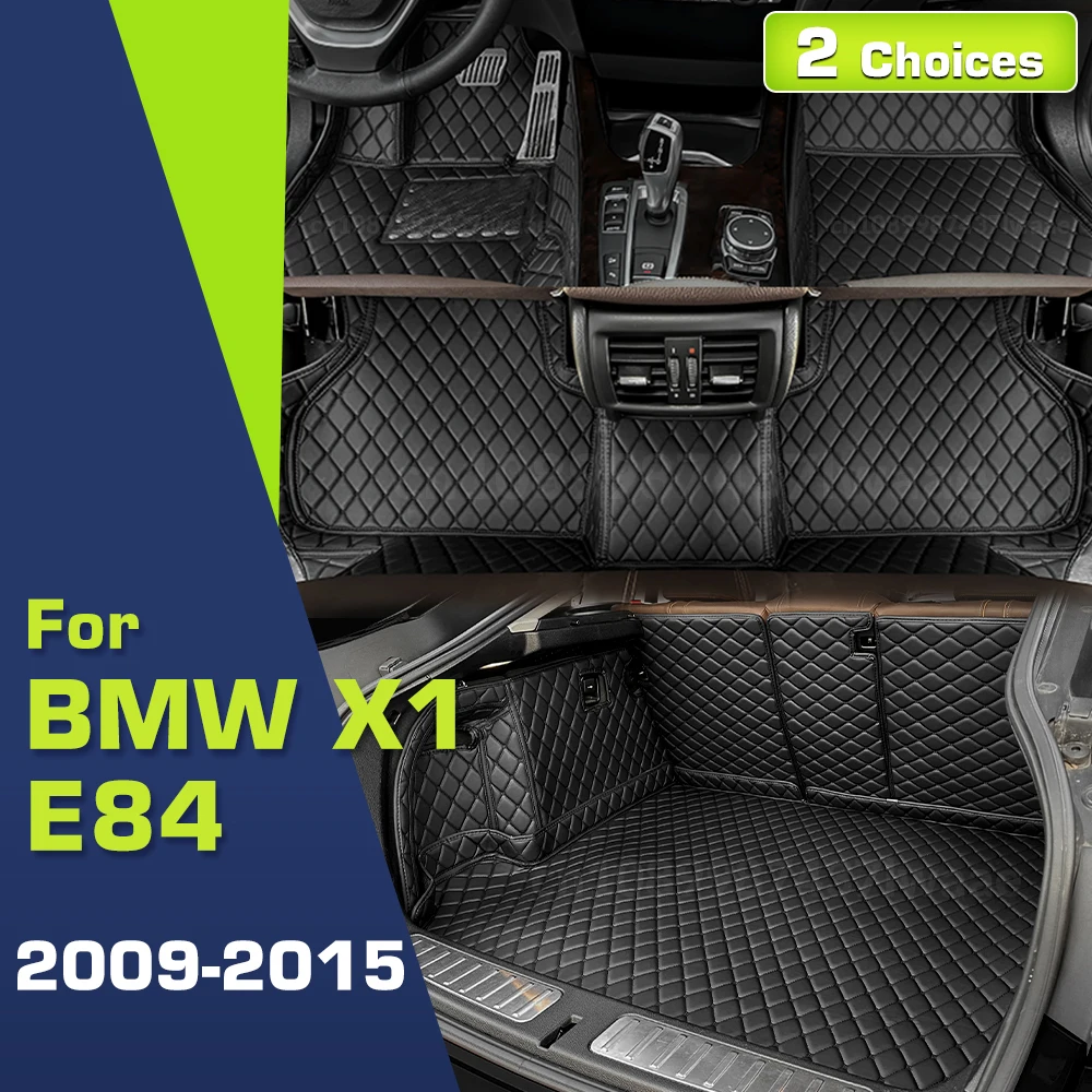 

Автомобильные коврики для BMW X1 E84 2009-2012 2013 2014 2015, коврики для багажника на заказ, автомобильные накладки на ножки, коврик, аксессуары для интерьера