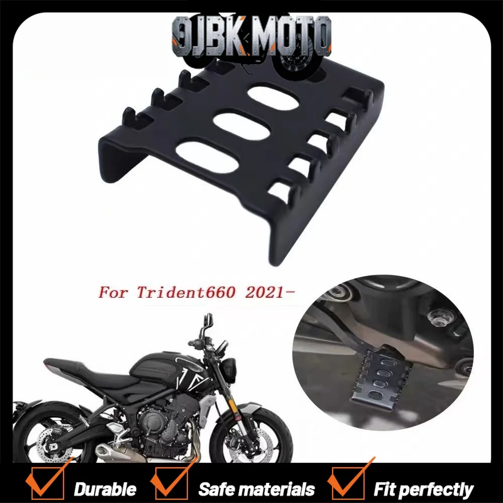 【Perfect fit】Motorcycle modification: enlarged foot pedals, wider brake pedals, suitable for Triumph Trident 660.