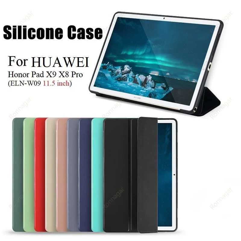 Etui na Honor Pad X8 10,1 cala 2022 Miękkie silikonowe etui Huawei Honor Pad X8 Pro X9 MatePad 11,5 2023 MatePad Air 11,5 cala Pokrowiec