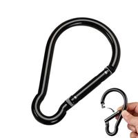 3.9in Backpack Carabiner Hiking Carabiner Clip Non-locking Design Aluminum Alloy Carabiner Large Carabiner Gourd Shape For Key