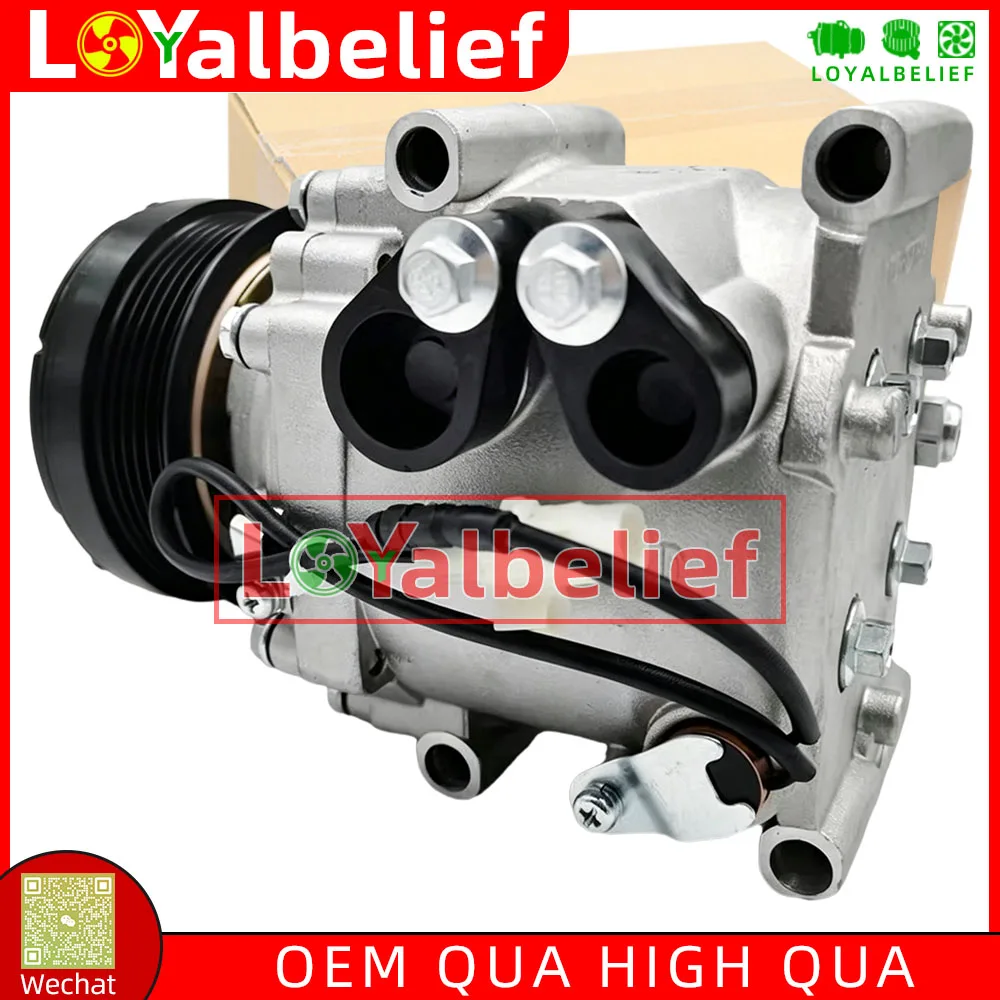 Automotive Air Conditioning AC Compressor For Lifan 320 / Geely WXH-086-16 WXH08616 6 Grooves