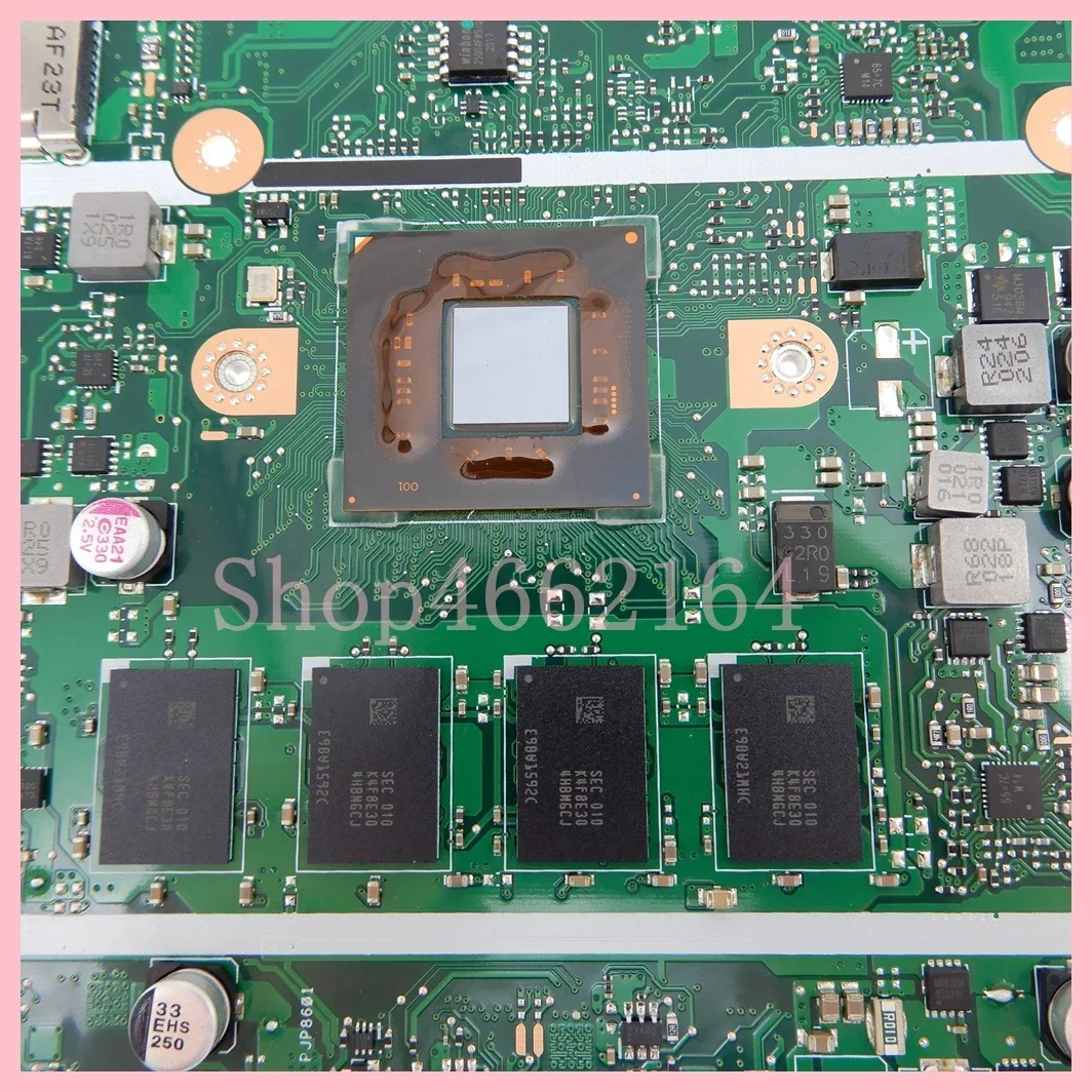 Imagem -05 - Laptop Motherboard para Asus Vivobook X540mar com Cpu N4020 4gb de Ram Mainboard A540m X540ma X540mar X540mas X543ma Testado ok