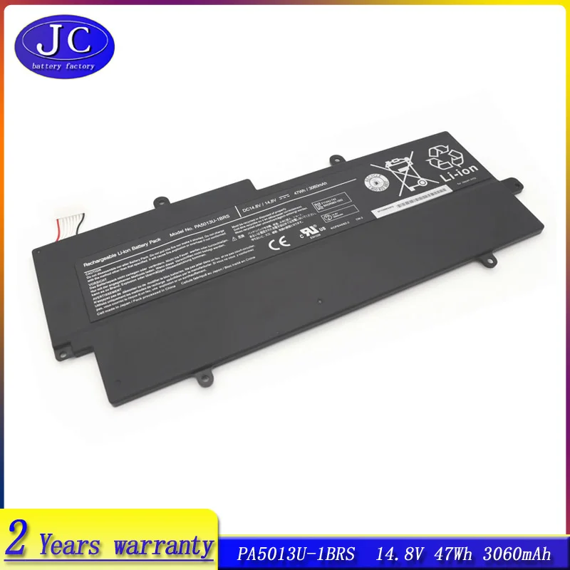 

JCLJ New high quality 14.8V 3060mAh PA5013U-1BRS PA5013U Laptop Battery for Toshiba Portege Z830 Z835 Z930 Z935 Ultrabook PA5013