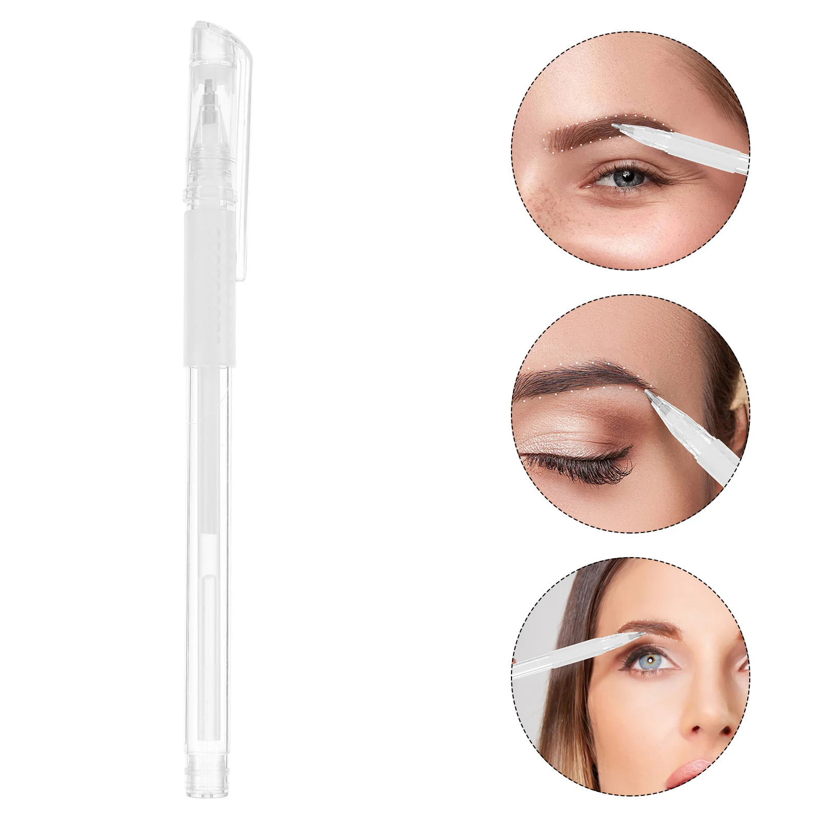 

Eyebrow Marker Liner White Pencil Microblading Mapping Tool Tattoo Pen Portable Salon Makeup Accessories