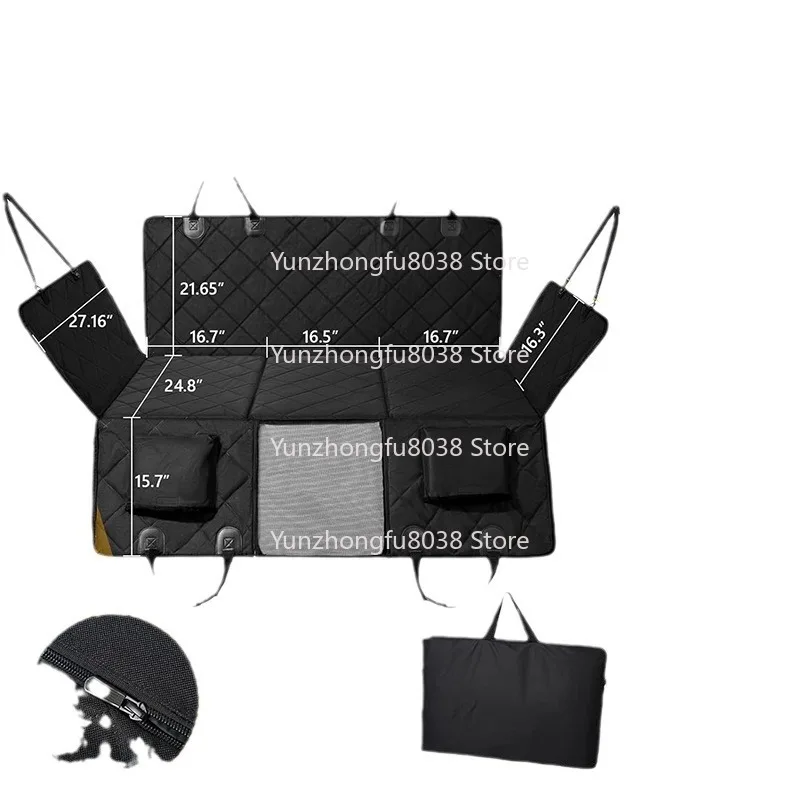 

Задний автомобильный коврик для домашних животных, водонепроницаемый и негрязный коврик для домашних животных