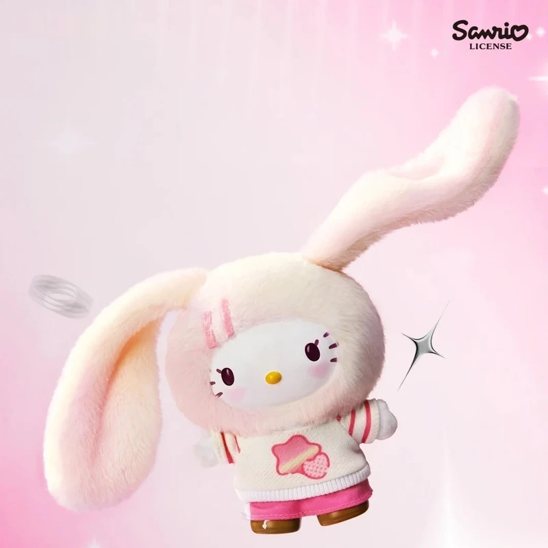 Nieuwe Echte Sanrio Hellokitty Popstar Serie Trendy Blind Box Leuke Tas Hanger Decoratie Speelgoed Pop Meisje Verjaardag Verrassingsgeschenken