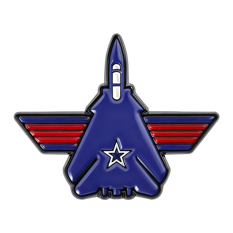 Maverick Pilot Helmet Enamel Pin product image