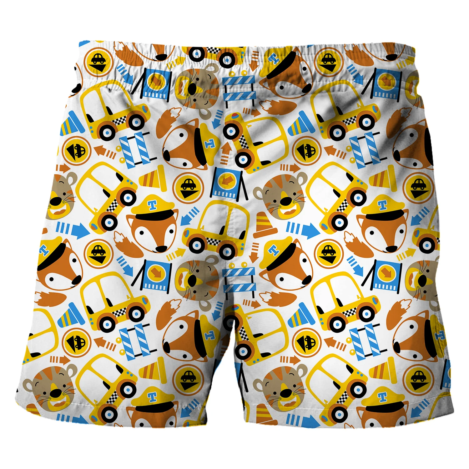 Summer Baby Boys' Kawaii Dinosaur Swimming Trunks Kids' Casual Shorts Children's Loose Beach Shorts Girls Casual Short Pants