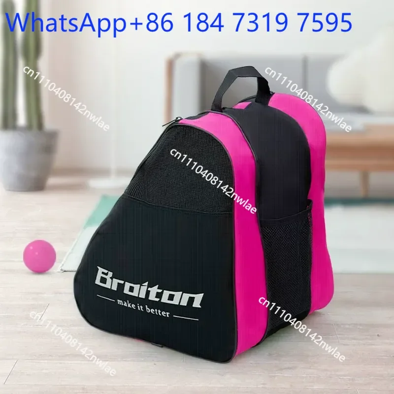 Upgraded Roller Skates Storage Bag Three Layer Backpack for Kids and Adults Shoulder Carry Case for Inline Skates Shoes