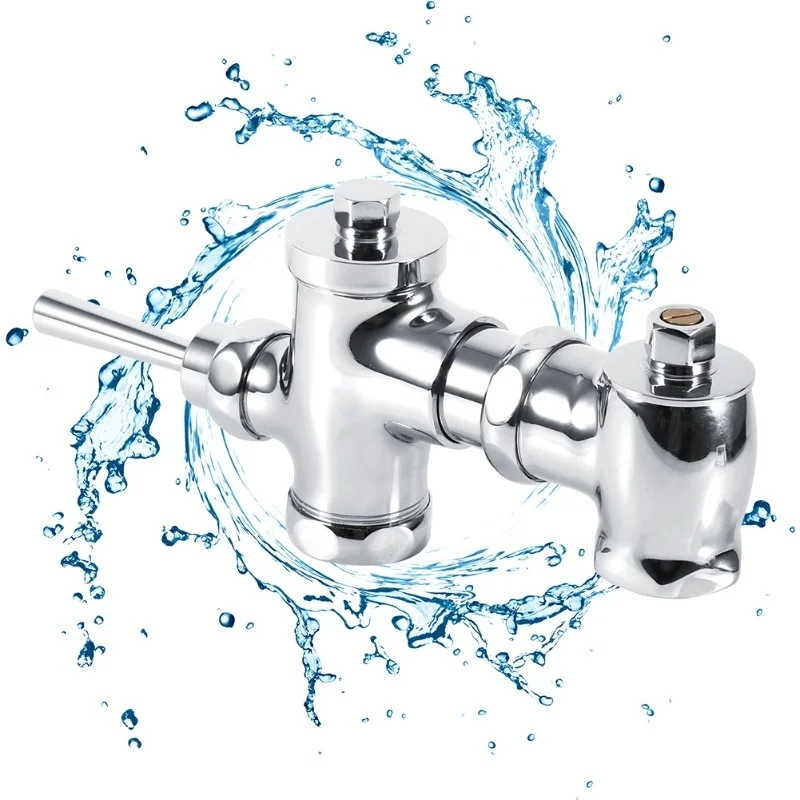 

G1in Выдвижной смывной клапан писсуара Ручной смывной клапан для туалета и ванной комнаты