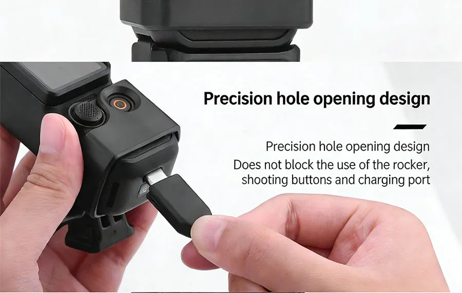 Rucksack-Clip-Halterung für Erstpersonensicht Outdoor-Livestream Vlog-Videoaufnahme für DJI Osmo Pocket 3 Kamera-Zubehör – Detail 5