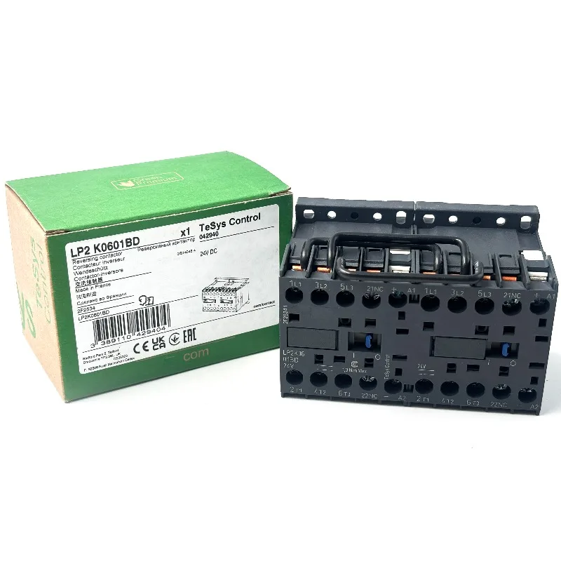 The Brand-new Original Industrial Controller PLC Controller Is Suitable for the LP2 K0601BD Motor protection Circuit Breaker.