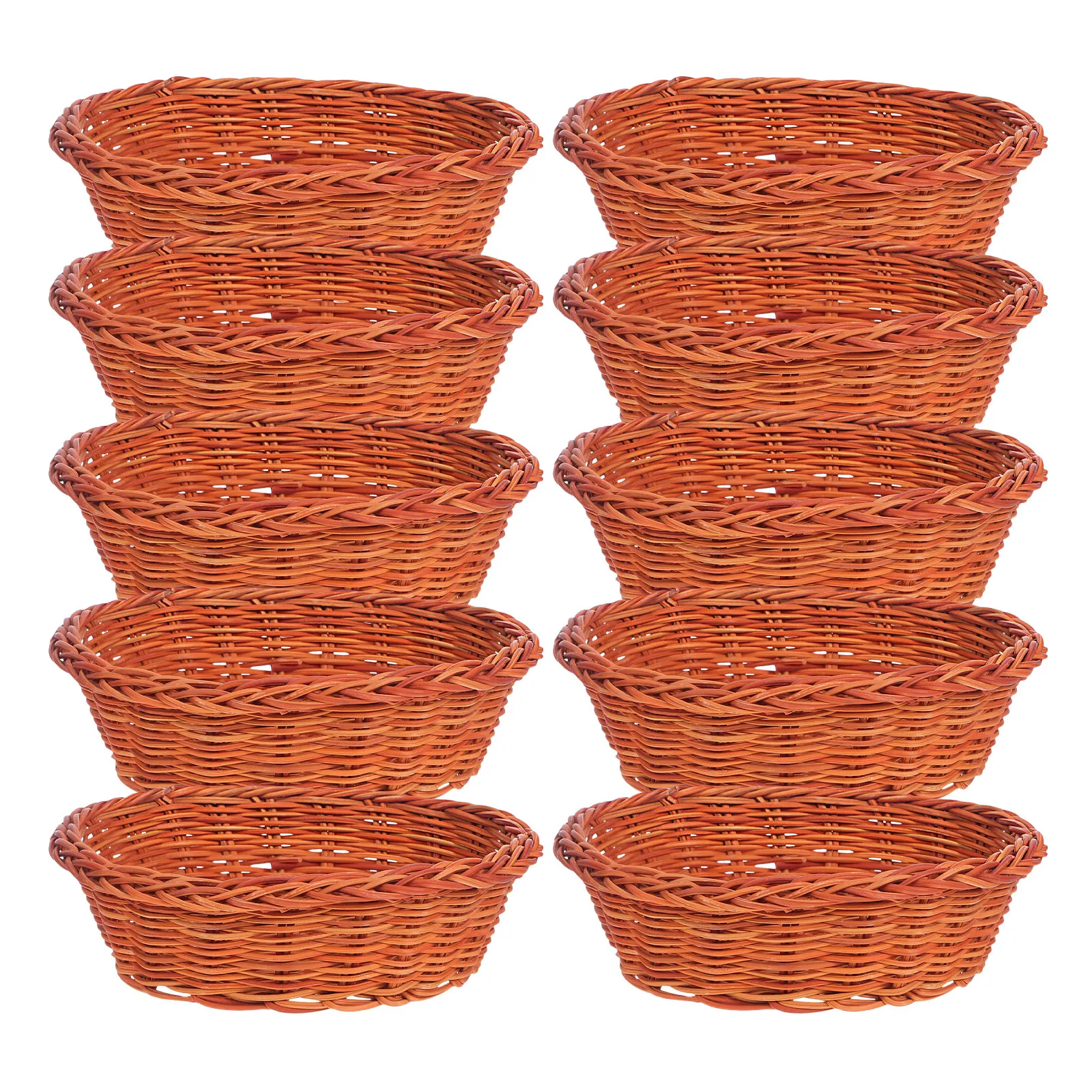 10 Buah Keranjang Roti Rotan O - Food Storage Organizer ulasan dan harga