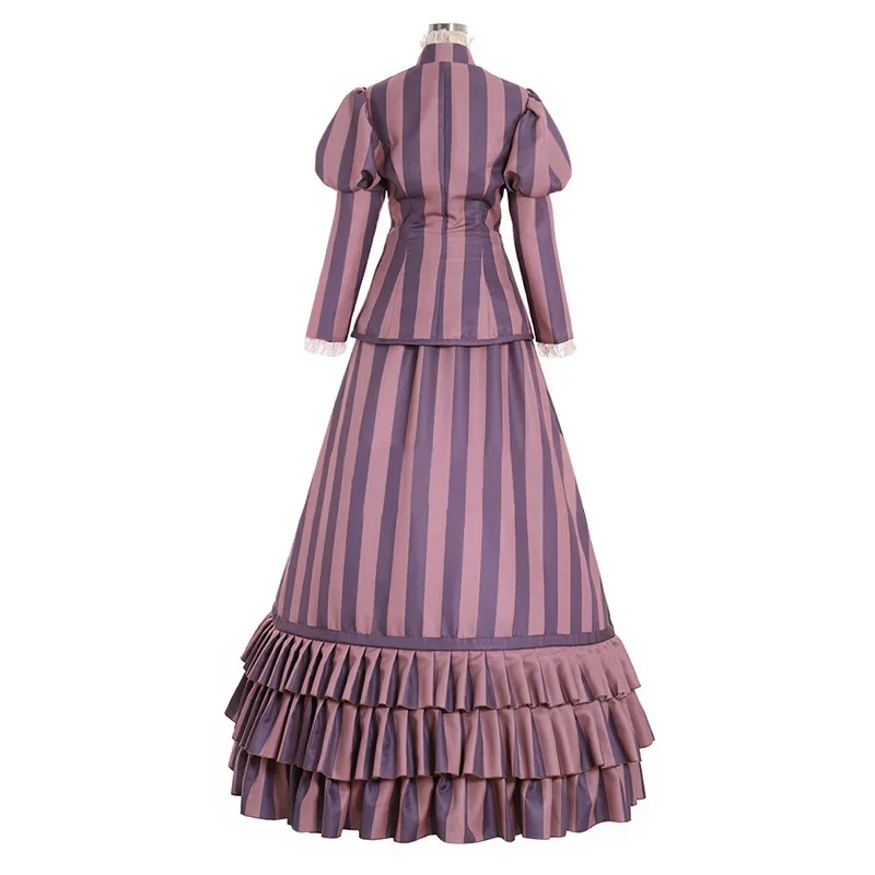 2025 NewFemale Masquerade Cosplay Devil Queen Costumes Zombie  Ghost Bride Dress Women Scary Witch Halloween AA