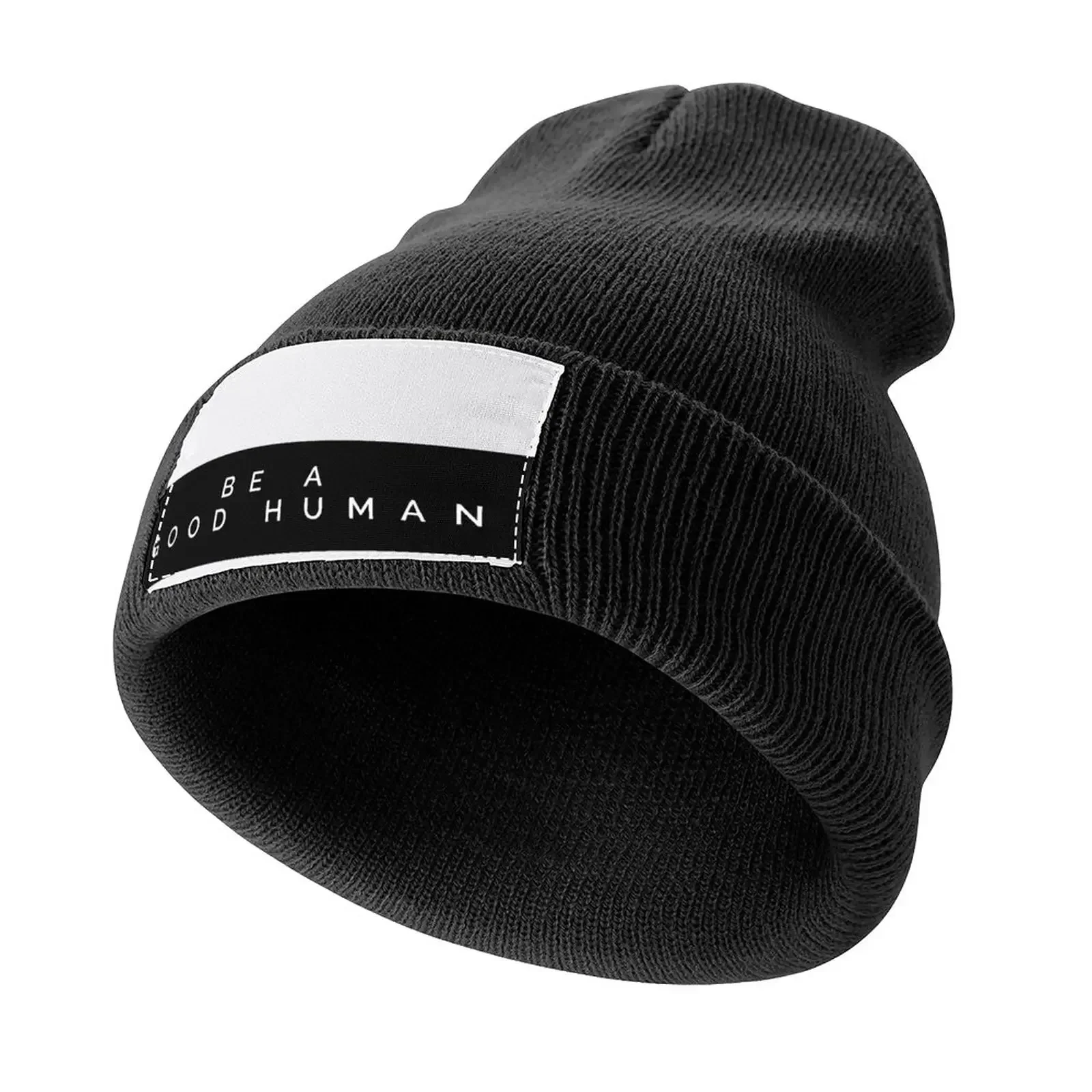 

Be a Good Human Knitted Hat Sports Caps Fashion Beach Trucker Hats Male Cap Women's