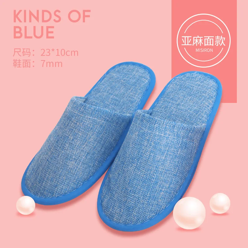 1Pair Simple Home Slipper Children Travel Spa Portable Disposable Slipper House Home Guest Indoor Slippers Zapatos Mujer