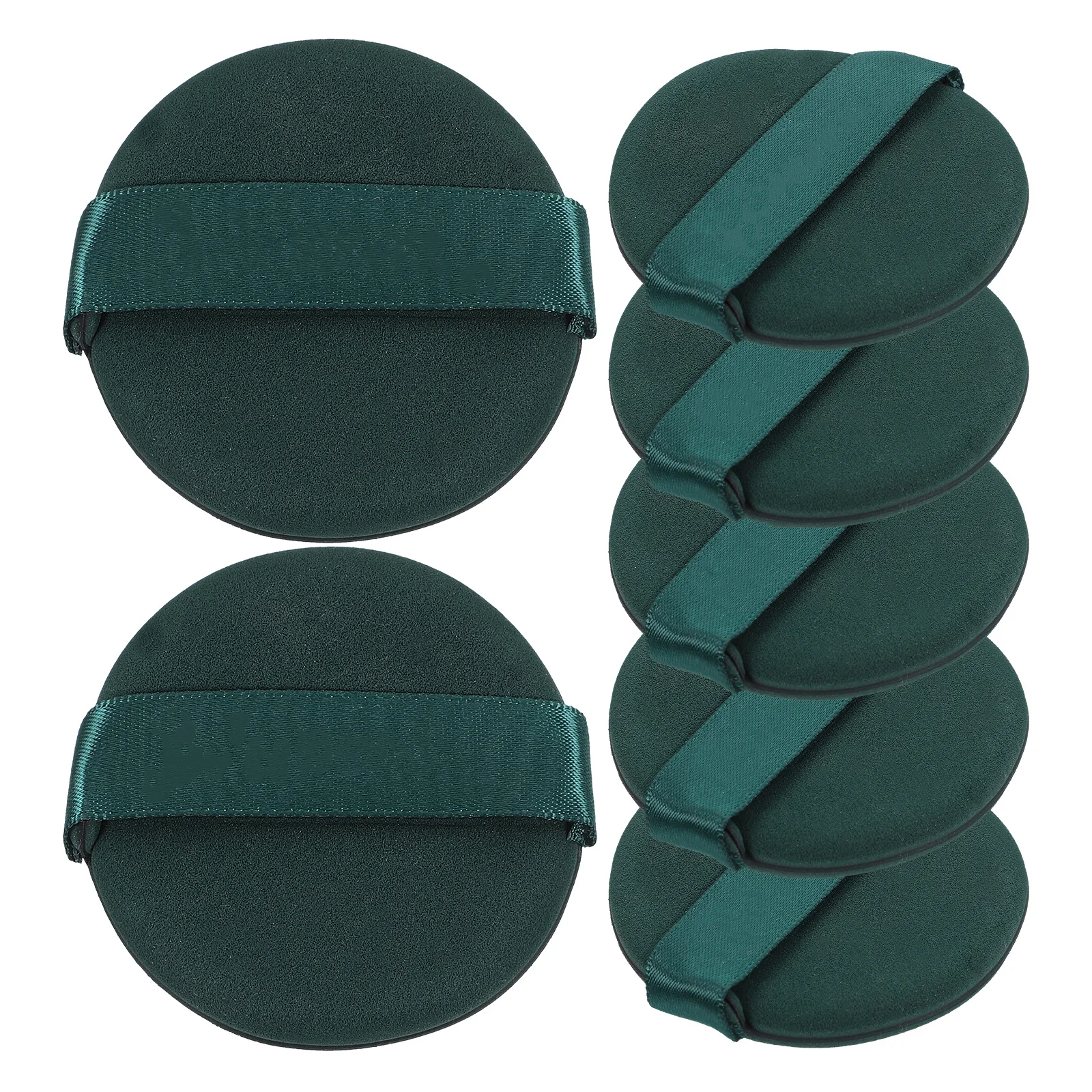 7 個のメイクアップソフトアプリケーター ファンデーションプライマー フェイスパウダー用 メイクアップアプリケーター ファンデーション用