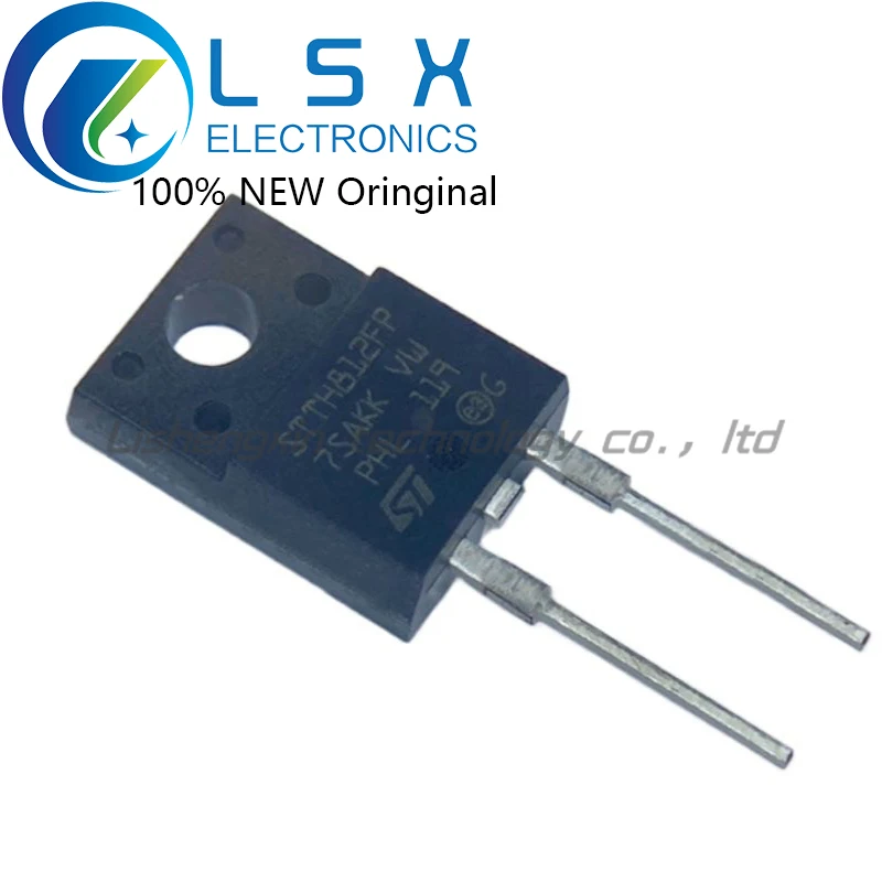 

New/5pcs STTH812FP TO-220F 1.2kV 8A Original On stock