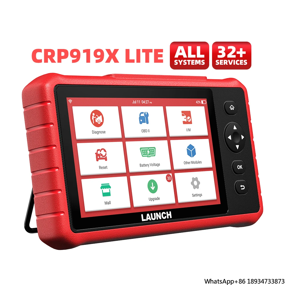 Powerful Code Reader  CRP919X Lite crp919 BT crp919e crp 919 OBD2 Quickly diagnose and troubleshoot car issues scanner