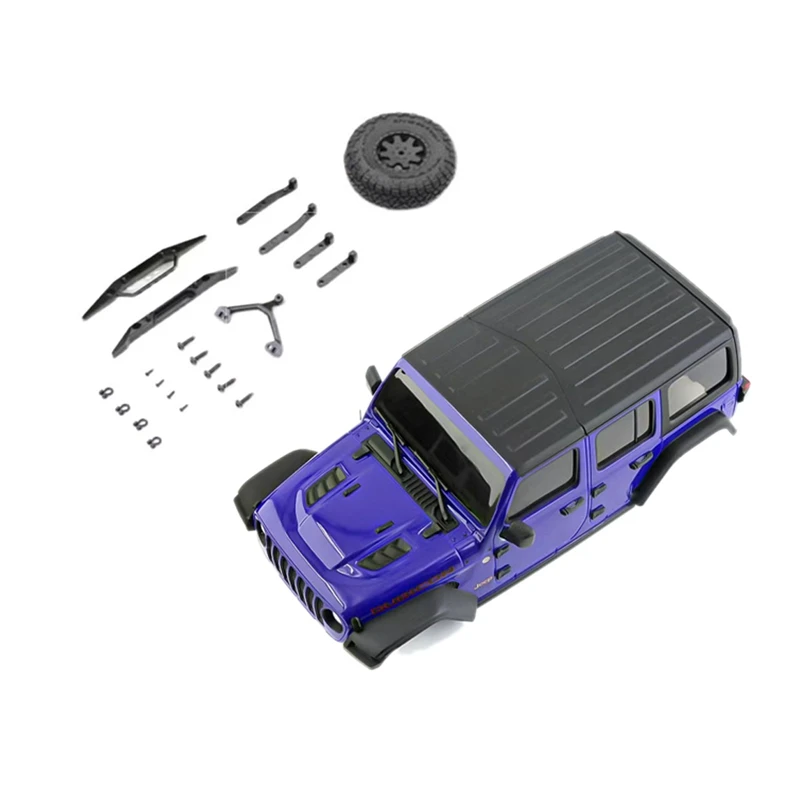 RC รถ Body Shell สําหรับ Kyosho Mini Z Mini-Z 4X4 JEEP Wrangler Rubicon RC Crawler รถอะไหล่อัพเกรด