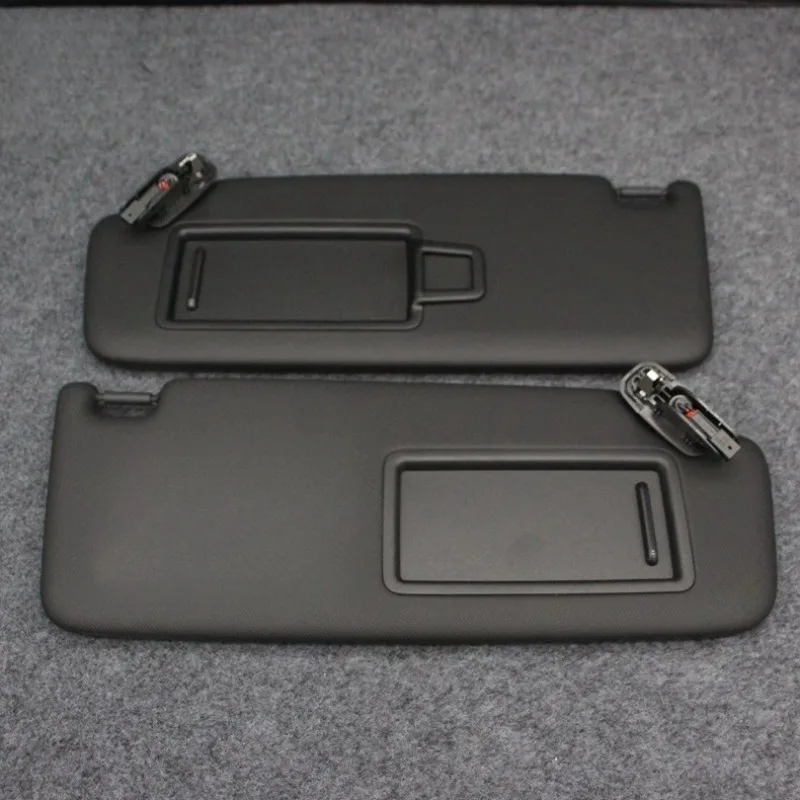 For A4L A5 Q5L Q2L Sun Visor, Black With Makeup Mirror Light & Wiring Harness 8WD857551 8WD857552
