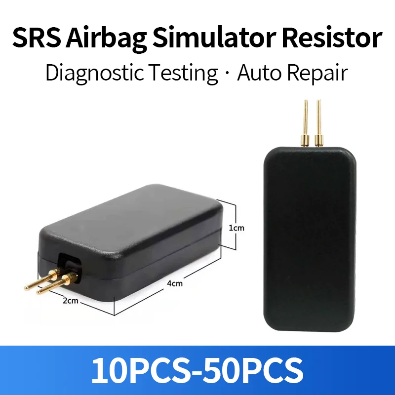 10-50個入り-車用エアバッグシミュレーター抵抗器-srs診断エミュレーター抵抗キット-自動車修理テスト用部品