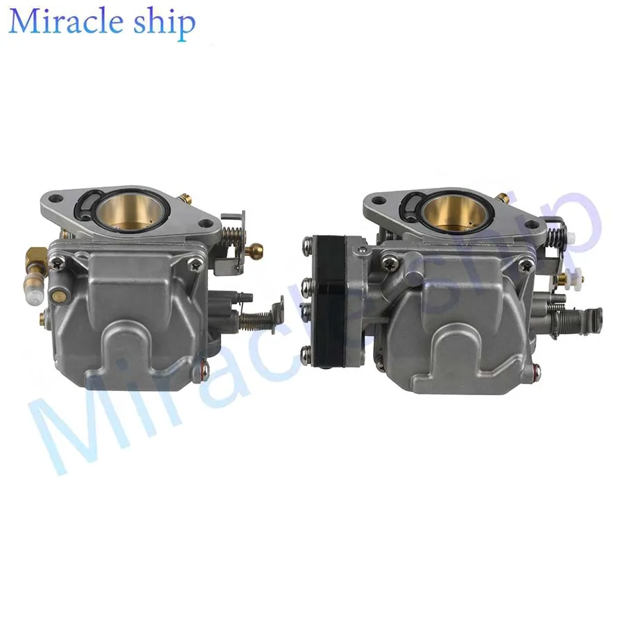 

6L2-14301-00 Карбюратор в сборе (2 шт.) для подвесного мотора Yamaha 2T 2 цилиндра 20 л.с. 25 л.с. 25 л.с. 25 млHU 6L2-14302-00 6L2-14301 6L2-14302