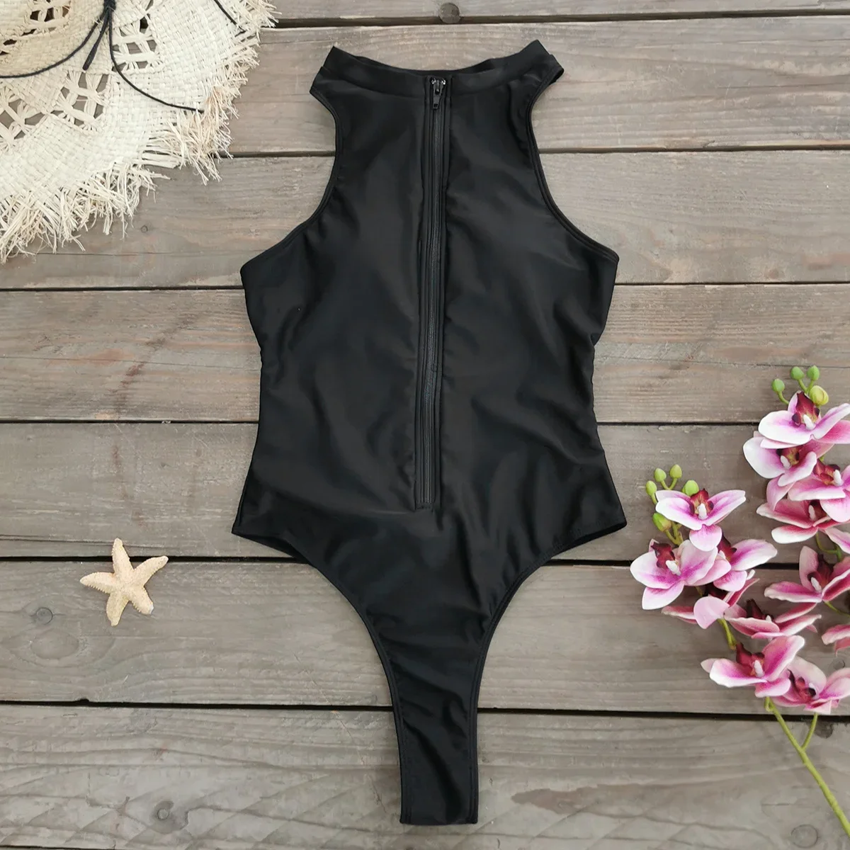 2024 neue Sexy Ärmellose Frauen Ein Stück Badeanzug Sport Stil Body Für Dame Bademode Mujer Monokini Strand Anzug Surfen Tragen