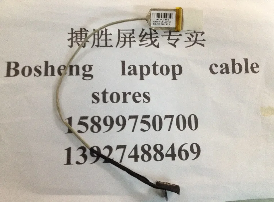 Гибкий кабель для видеоэкрана для ноутбука Lenovo E47 E47A E47L E47G E47AL K47, ЖК-дисплей, ленточный кабель DD0KL8LC160