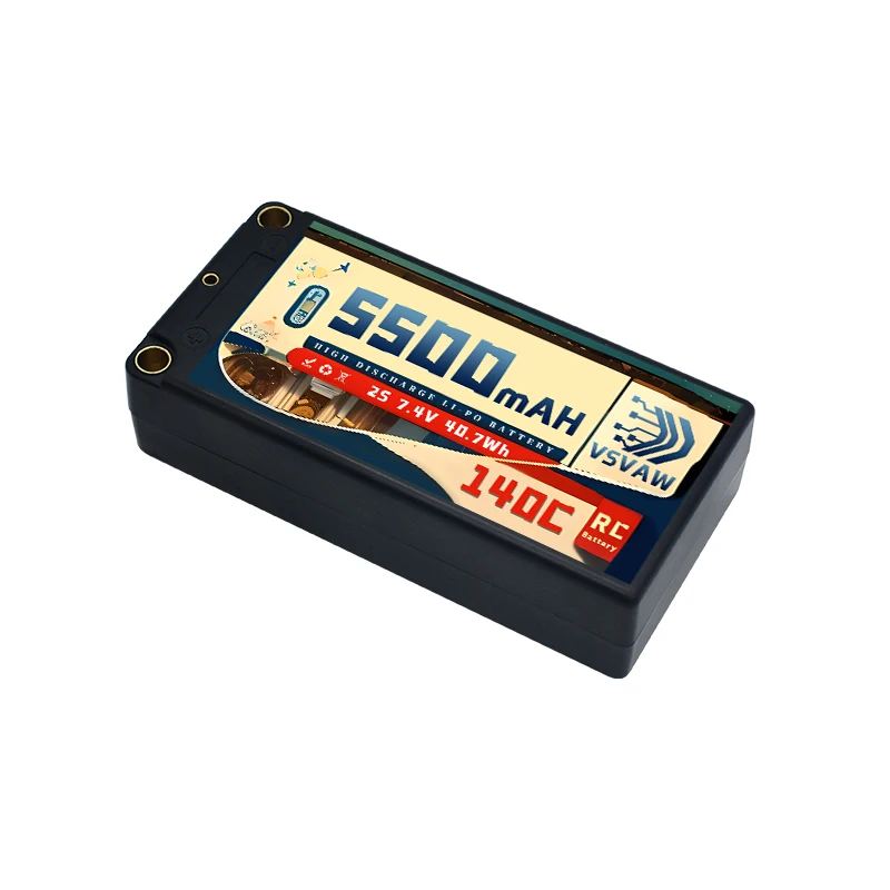 TERANTY 2S 7.4V 5500mAh Lipo Battery 140C With T/XT60/XT90/EC3 Plug RC Battery for RC Cars Truck Truggy Buggy Racing Hobby Parts