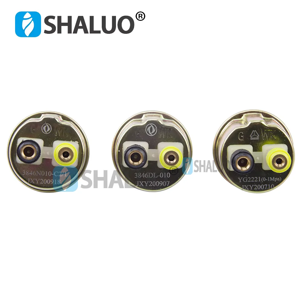 High Quality 1/8NPT Oil Pressure Sensor 0 to 10 Bars Generator Parts Stainless Crew Plug Alarm Diesel Engine Pressure Sensor