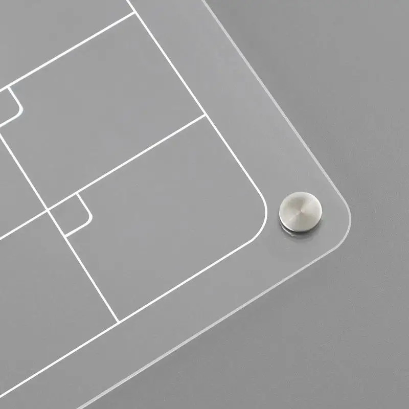 냉장고용 주간 건조 지우기 보드, 아크릴 마그네틱 건조 지우기 플래너, 데스크탑 화이트 보드, 캘린더 일정 보드, 15x11 인치