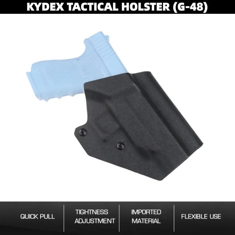 Hunting kydex Holster - Adjustable Tightness Quick Draw Pistol Holster with Durable Imported Material