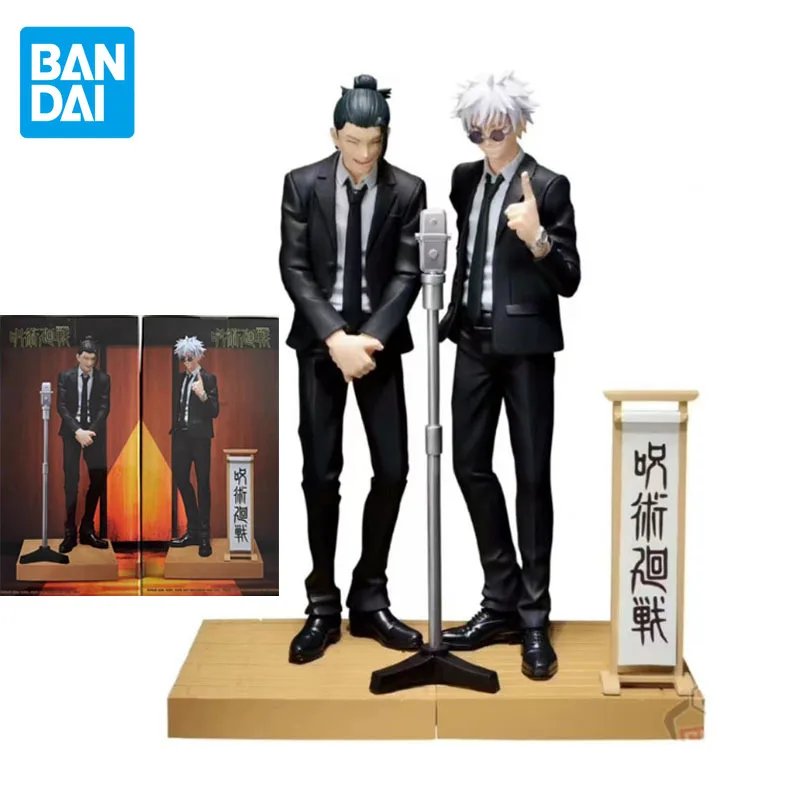 

BANDAI Original Jujutsu Kaisen Anime Figure Satoru Gojo Geto Suguru Suit Ver Action Figure Toys For Boys Girls Kids Gift Model