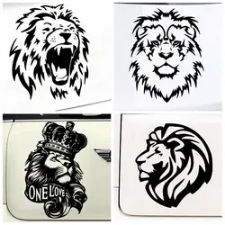 Art Design Lion Car Stickers And Decals Vinyl Decal Sticker For Cars Acessories Decoration