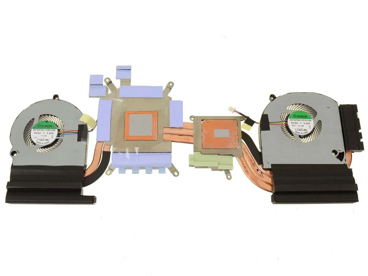 0Y99WC FOR DELL Alienware 15 R4 Laptop CPU/GPU Graphics Cooling Heatsink Fan