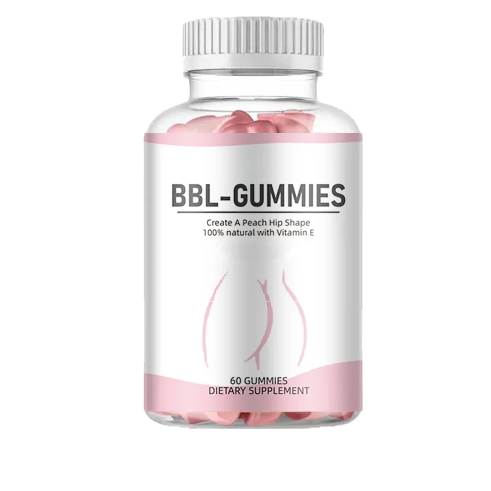 1 Bottle  Soft Candy BBL Gummies Non Candy Gummies Vegetarian Dietary Supplement Hip Curve