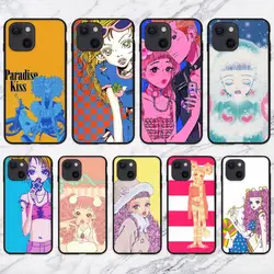 paradise kiss miwako Phone Case For iPhone 11 12 Mini 13 Pro XS Max X 8 7 6s Plus 5 SE XR Shell