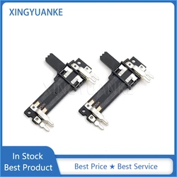 5PCS 4CM Dimmer Console Mixer Fader B50K Dual Channel 6Pin Straight Slide Potentiometer 3+3 Feet Stroke 28MM Handle Length 10MM