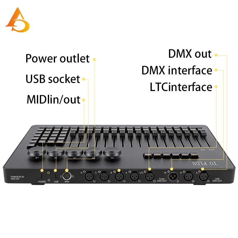 DMX MA Command Fader WingWith backlight MA2 OnPC Console Stage Effect Lighitng Controller For DJ Disco Events Concerts Night