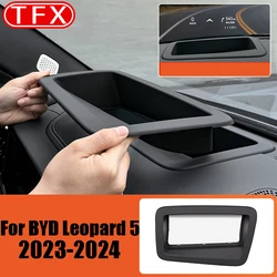 For BYD Leopard 5 2023-2024 Car Specialized Head-Up Display Protective Frame Instrument HUD Shield Cover Interior Accessories