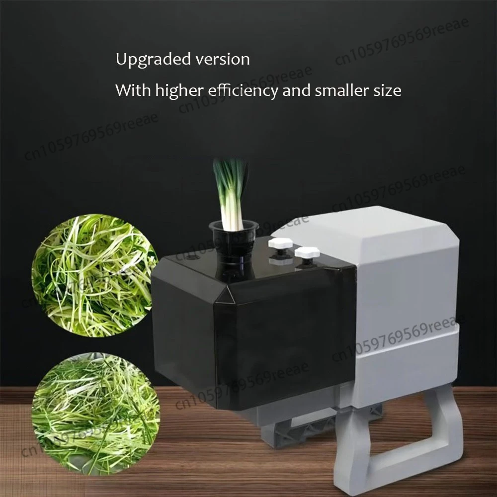 Commercial Vegetable Shredder Fully Automatic Scallion Slicing Machine Vegetable Shredding Machine