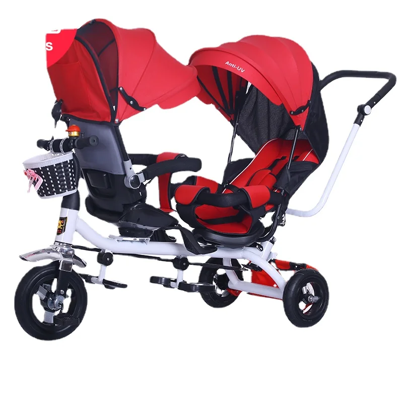 

2-in-1 Baby Walker travel Bicycle Multi-functional Learning Toy with Adjustable Seat and Fold able Design