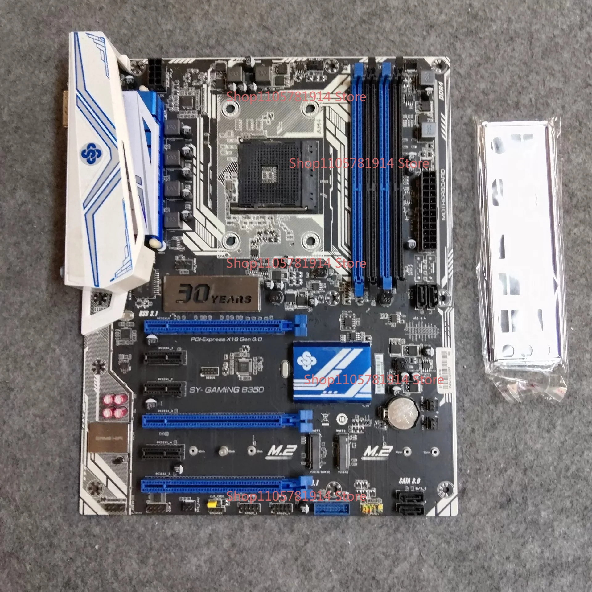 For Meijie SY GAMING B350 Game Main Board AM4 Slot B350 Big Board DDR4 Desktop Main Board
